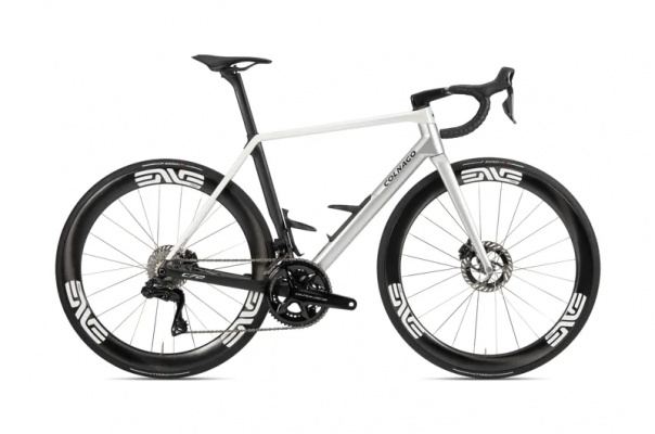 Colnago C72 Disc 2026 Carbon Road Race Bike Dura Ace Di2 / Enve 4.5 - Black/Silver/White