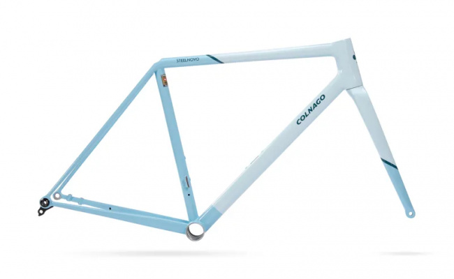 Colnago Steelnovo Steel Road Frame Set - Blue