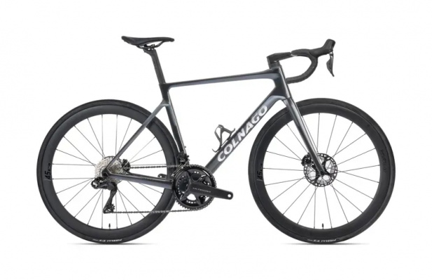 Colnago V4 Disc Road Bike Shimano Ultegra Di2 - Black / Grey