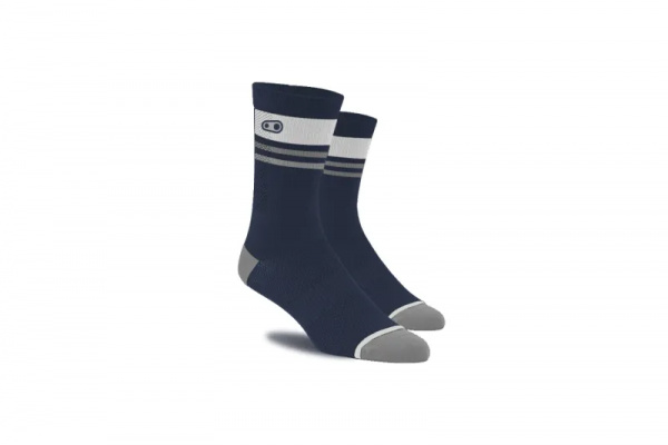 CrankBrothers Icon MTB Socks Navy/White