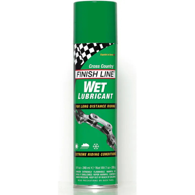 Finish Line 8oz Cross Country Wet Chain Lube Aerosol