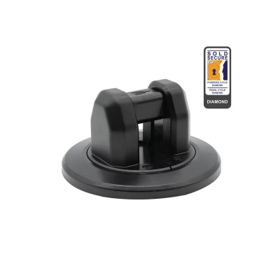Hiplok A1000 Wall  Ground Anchor BLACK size
