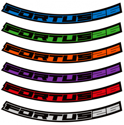 Hope Fortus 26 Rim Decal Kits