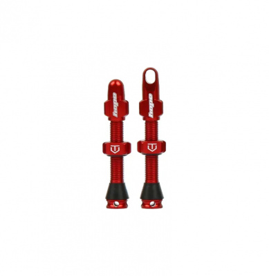 Hope Tubeless Valve Pair - 40mm - Red