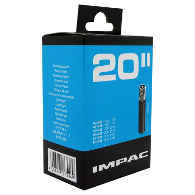 Impac AV20 20x1.5/2.35-inch 35mm Schrader Valve Inner Tube