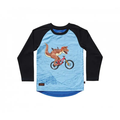 Kids Ride Shotgun Dino Windproof Kids Jersey