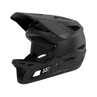 Leatt MTB Gravity 6.0 Full Face Helmet - Black / Carbon