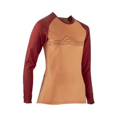 Leatt MTB Shirt AllMtn 3 Womens: PEACH