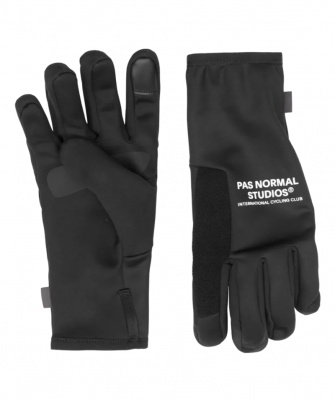 Pas Normal Studios Logo Thermal Gloves - Black