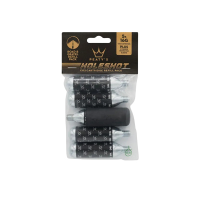 Peaty's Holeshot CO2 Cartridge Refill Pack - Road and Gravel 16g