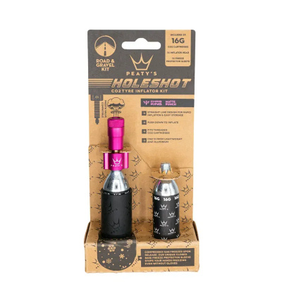Peaty's Holeshot CO2 Road And Gravel 16g Tyre Inflator