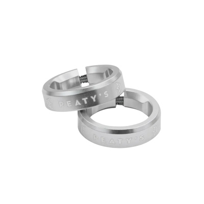 Peaty's Monarch Grip Lock Ring Silver