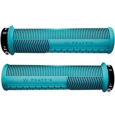 Peaty's Monarch Knurl Grip blue