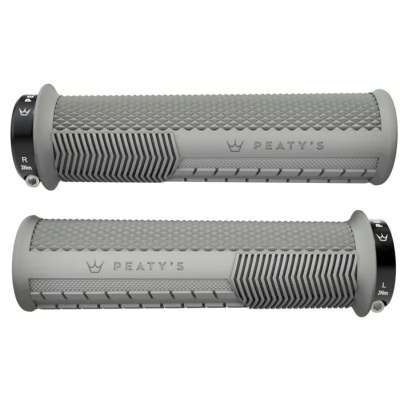 Peaty's Monarch Knurl Grip grey