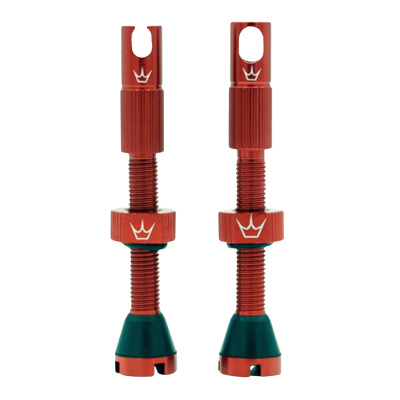 Peaty's X Chris King MK2 42mm Tubeless Valves