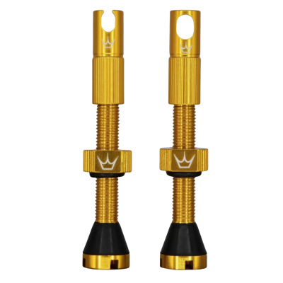 Peaty's X Chris King MK2 42mm Tubeless Valves