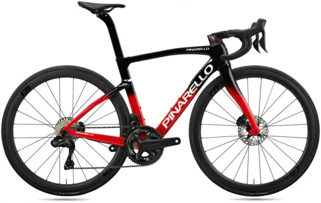 Pinarello F7 Disc Ult Di2 12s Most Bicycle 54.5cm - Fastest Red