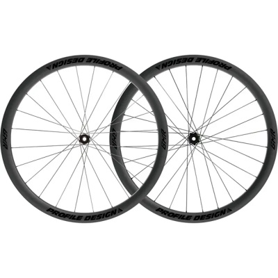 Profile Design Carbon Tubeless Road Bike Disc Wheelset