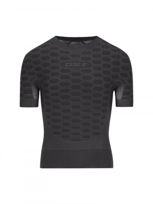 Q36.5 Base Layer 2 Short Sleeve - Anthracite Grey