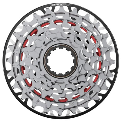 SRAM Cassette XS-797 T-Type 7 Speed Downhill XD: 10-24 for slim drive