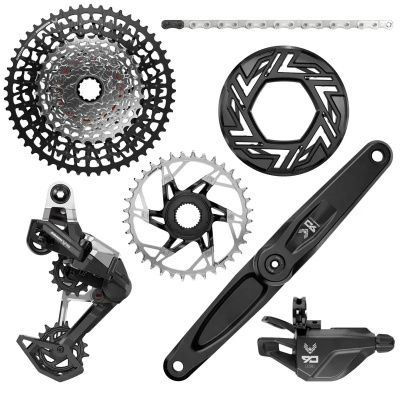 SRAM Eagle 90 T-Type E-MTB Groupset - Bosch - 165 mm cranks