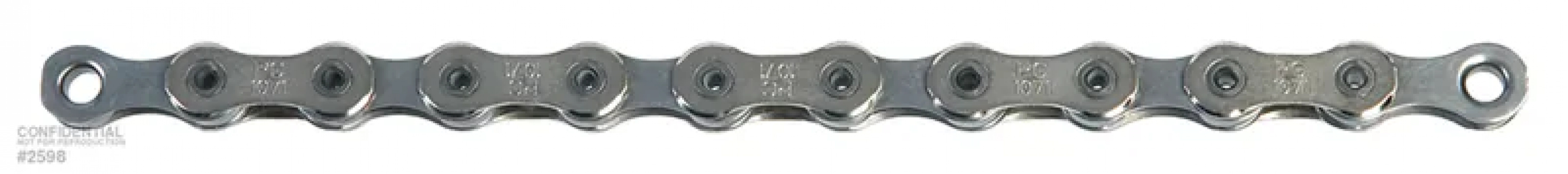 SRAM pc1071 Chain 10spd Hollow Pin Silver 10 speed