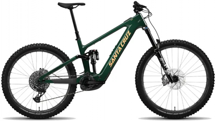 Santa Cruz Vala MX C S-Kit Electric Mountain Bike - Midnight Green