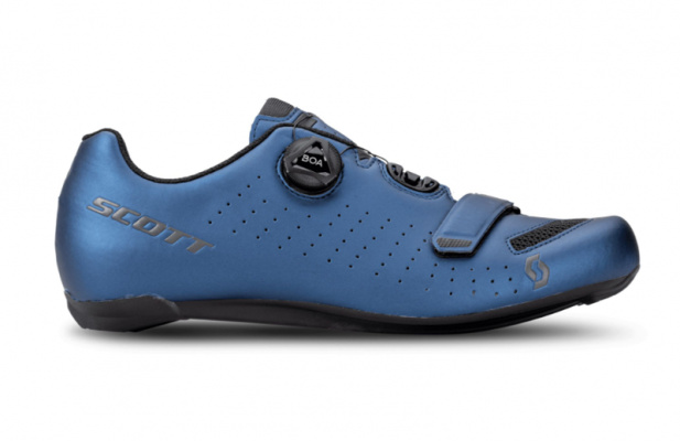 Scott Road Comp Boa Road Cycling Shoe - Metallic Blue Size 42 UK 8