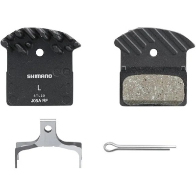 Shimano Spares BRBX J05A Resin Pad Alloy Back Fin Black one size