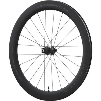 Shimano WH-R8170-C60-TL Ultegra Disc Carbon Clincher 60mm Front 12x100mm Wheel