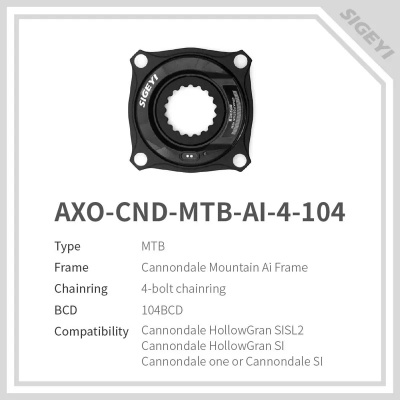 Sigeyi AXO Power Meter for Cannondale MTB AI