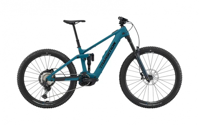 Transition Regulator CX Carbon Electric Mountain Bike - Shimanot XT - Blue