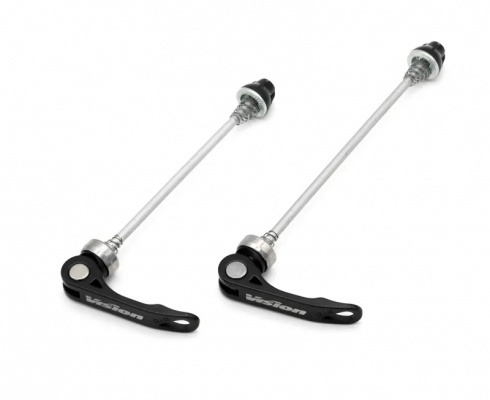 Vision QR-25 Alloy Quick Release Skewer Set front rear 112/146mm