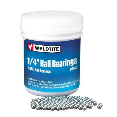 Weldtite 200-pack 1/4-inch Ball Bearings