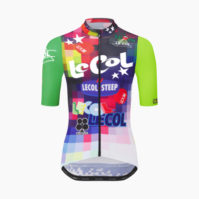 Le Col Womens Lion of Flanders Pro Jersey Trade Team Mashup