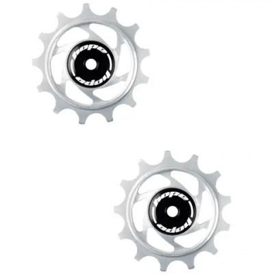 Hope Jockey Wheels Pair 13T Silver