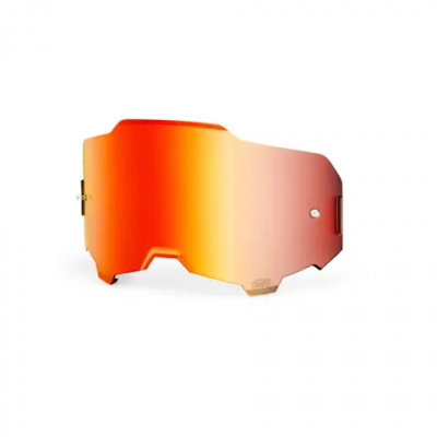 100% Armega Replacement Lens Injected Mirror Red