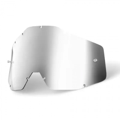 100 Percent Accuri/Strata Anti-Fog Youth Lens Silver Mirror