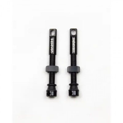 24Seven Tubeless Valves 44mm Black