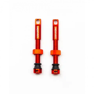 24Seven Tubeless Valves 44mm Red