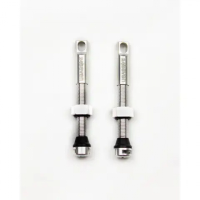 24Seven Tubeless Valves 44mm Silver