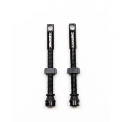24Seven Tubeless Valves 60mm Black