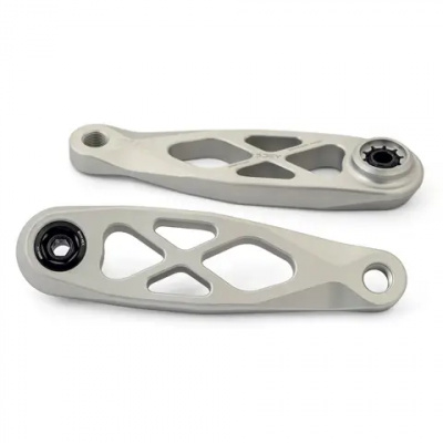 5Dev E-Bike ISIS Crankset Raw Silver