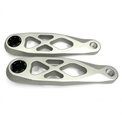 5Dev R-Spec eBike Levo SL Cranks Raw Silver