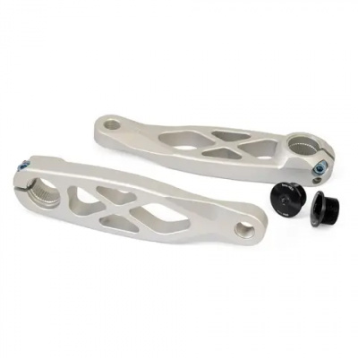 5Dev eBike Shimano EP8 Crankset Raw Silver
