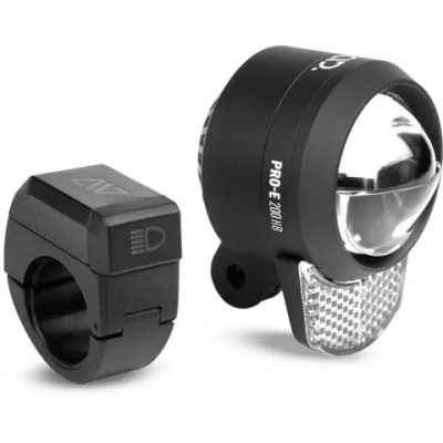 Acid E-Bike Pro-E 200 High Beam Front Light X-Connect Black