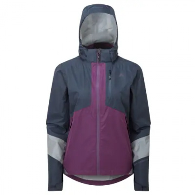 Altura Nightvision Typhoon Womens Waterproof Jacket Navy/Purple