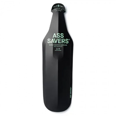 Ass Savers Big Saddle Mudguard Black