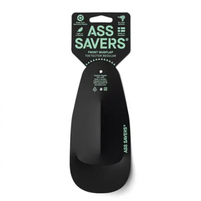 Ass Savers Toetector Regular Superlight Front Mudguard Black