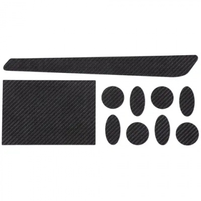 BBB Carbon Skin Frame Protectors Black